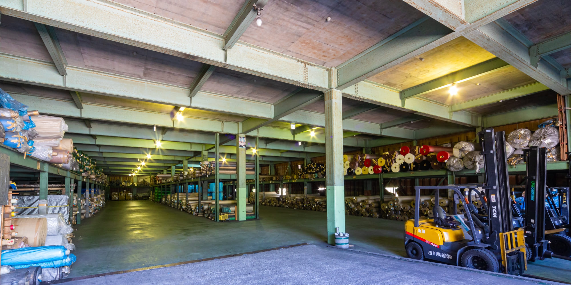 自社便による正確な配送